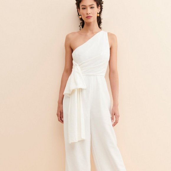 C/Meo Collective Show Them the Shoulder Jumpsuit